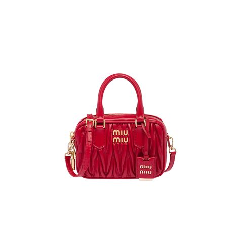 miu miu red handbag|miu handbags outlet cheap.